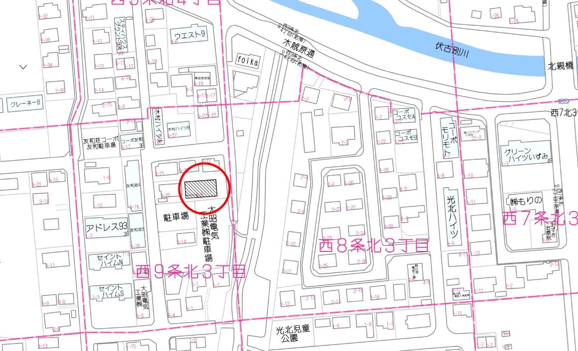 西9北3丁目 中古平屋