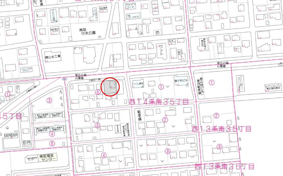 西14南35 店舗付き住宅